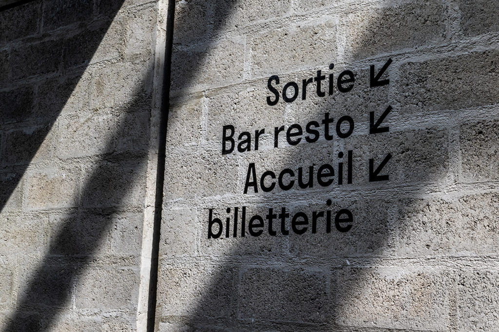 Signalétique intérieure